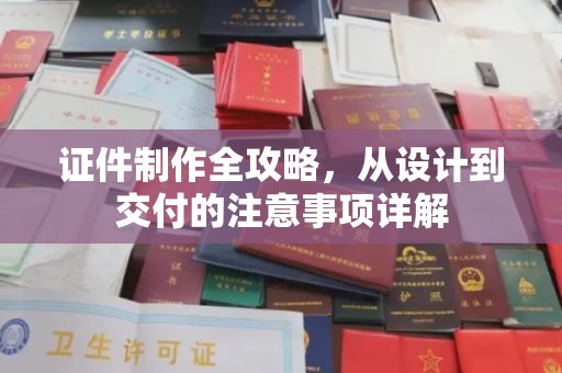 类乌齐证件制作全攻略，从设计到交付的注意事项详解