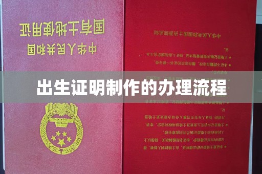 宣州出生证明制作的办理流程